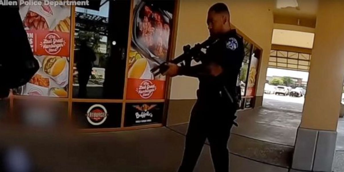 Body Cam Shows Brave Officer Who Shot Texas Mall Outlet Shooter