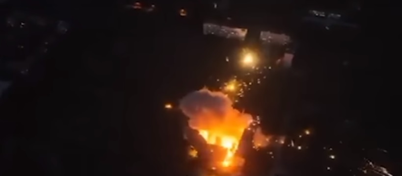 Massive Explosion at Russian Ammunition Base Holding Putin’s Missiles Ignites Inferno, Forcing Hundreds to Flee
